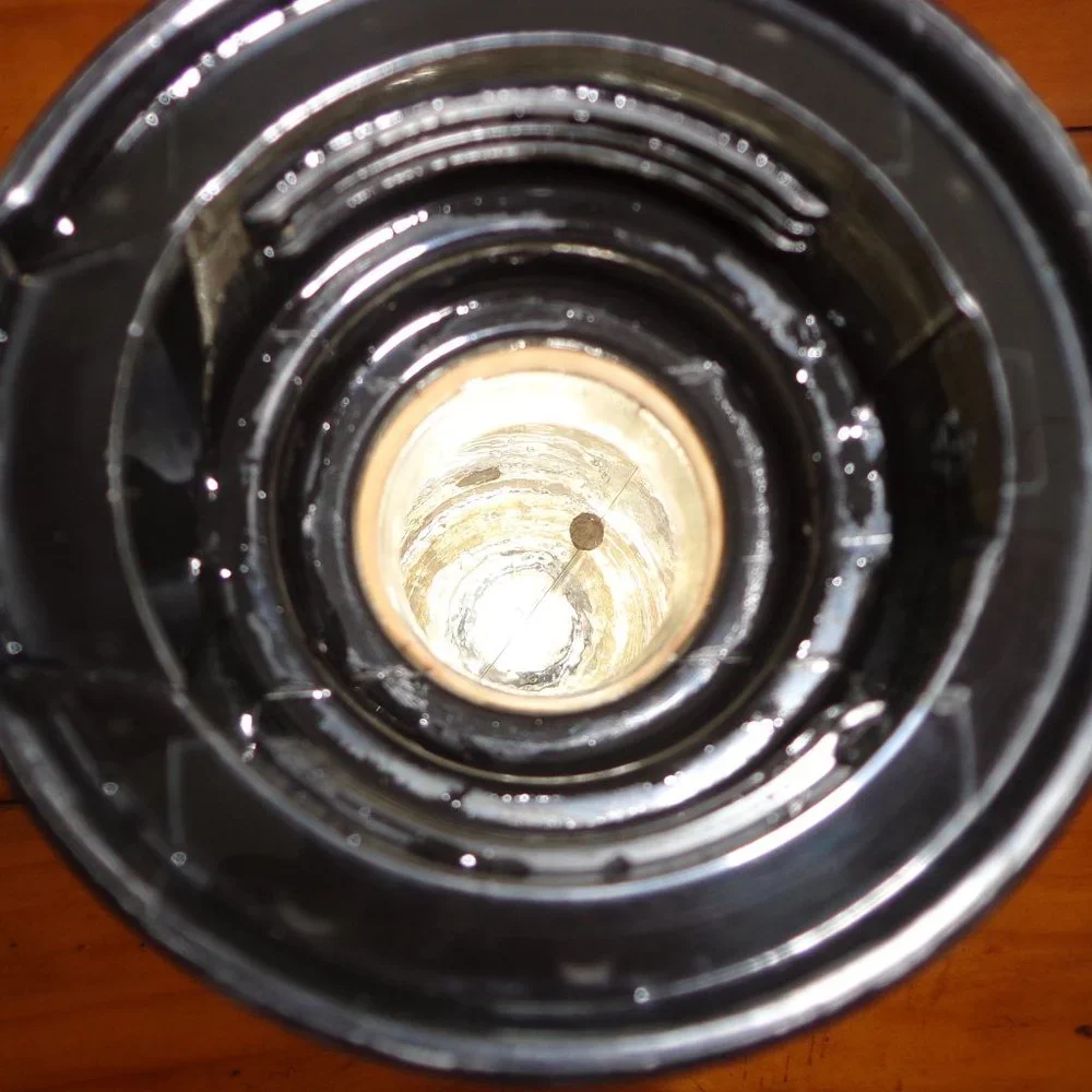 NISSAN STAINLESS DBL Vacuum Flasked Handled Thermos Carafe Screw-Top